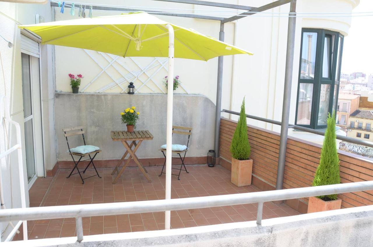 Habitacion Terraza Centro Malaga Zewnętrze zdjęcie